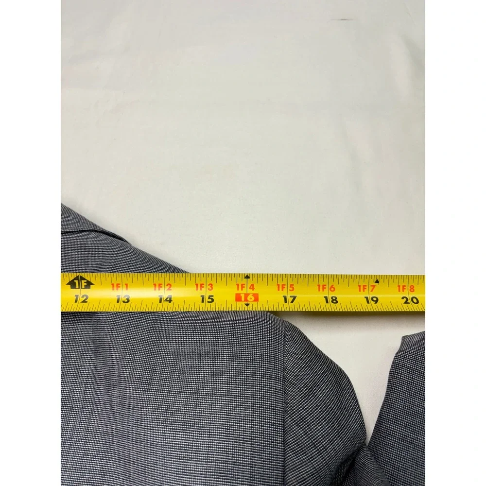 Suitsupply Lazio Slim Fit Blazer Grey Vitale Barberis Canonico Wool Mens 36R 46